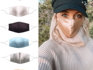 Seidenmaske Stoffmaske Gesichtsmaske