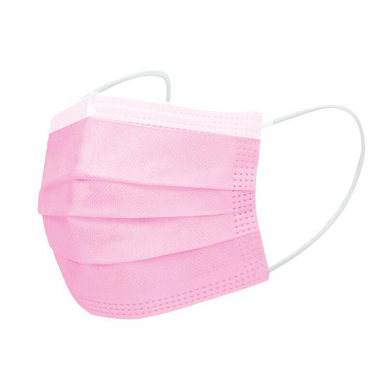 Einwegmaske Pink Hygienemaske Einwegmaske Pink Hygienemaske
