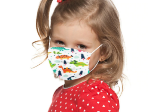 Einwegmasken Kindermasken Dino