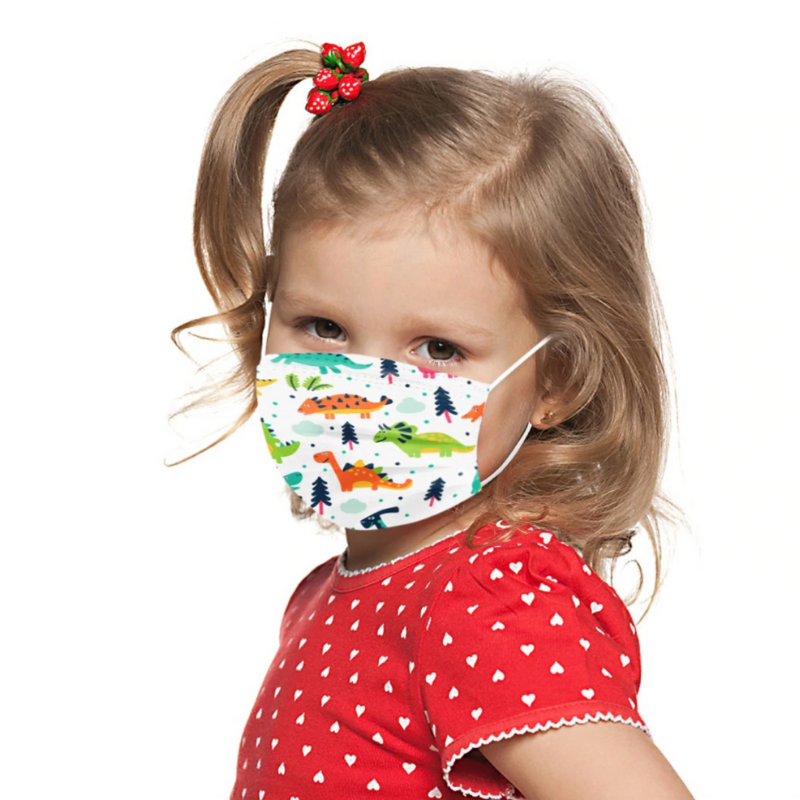 Einwegmasken Kindermasken Dino Einwegmasken Kindermasken Dino