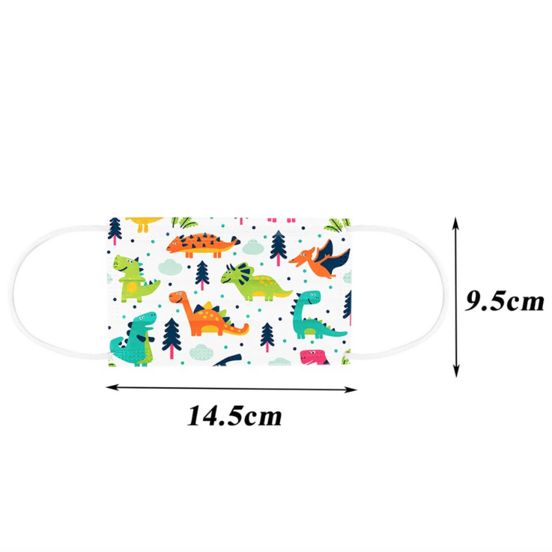 Einwegmasken Kindermasken Dino Einwegmasken Kindermasken Dino