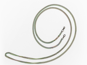 Maskenkette Metallic