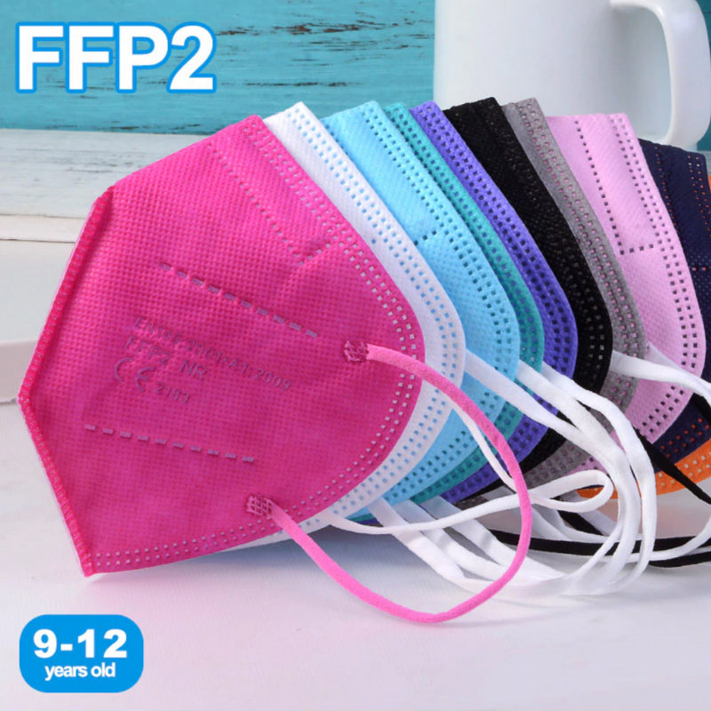 FFP2 Kindermasken Farbig FFP2 Kindermasken Farbig
